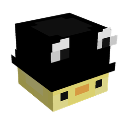 Black skin: head render