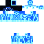 Blue skin: raw texture render
