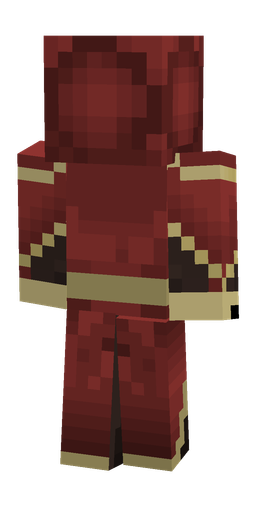 Black skin: body, back render