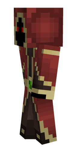 Black skin: body, left side render