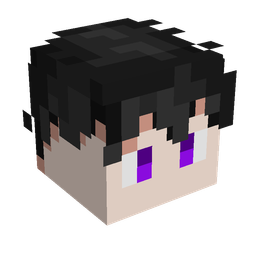 Black skin: head render