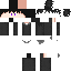 Black skin: raw texture render