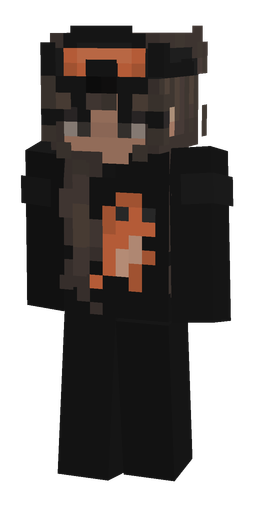 Black skin: body, front render