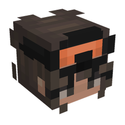 Black skin: head render