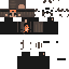 Black skin: raw texture render