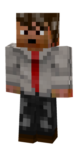 Black skin: body, front render
