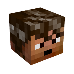 Black skin: head render