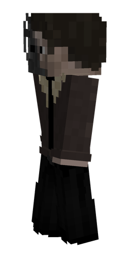 Black skin: body, left side render