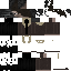 Black skin: raw texture render