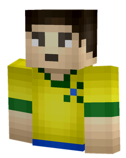Black skin: bust render