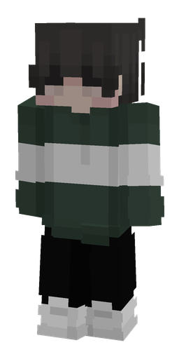 Black skin: body, front render