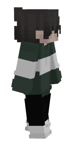 Black skin: body, right side render