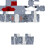 Classic skin: raw texture render