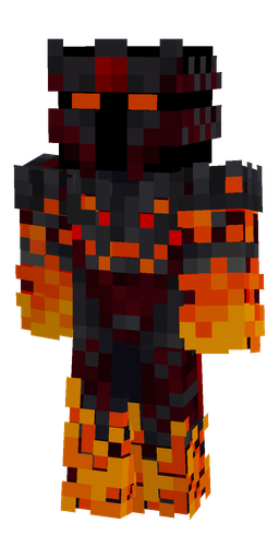 Black skin: body, front render