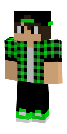 Black skin: body, front render