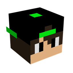 Black skin: head render