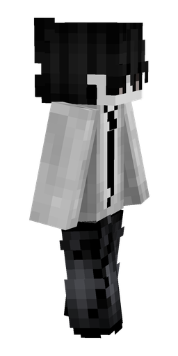 Black skin: body, right side render
