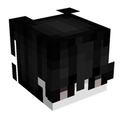 Black skin: head render