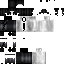Black skin: raw texture render