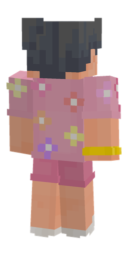 Classic skin: body, back render