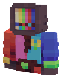 Blue skin: bust render