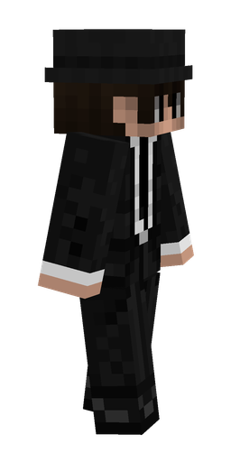 Black skin: body, right side render