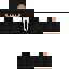 Black skin: raw texture render