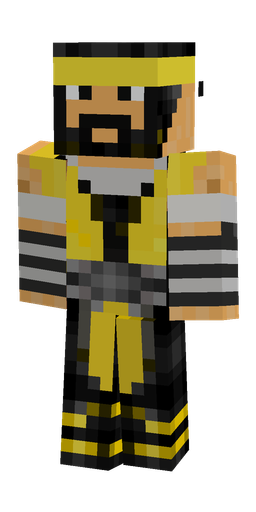 Black skin: body, front render
