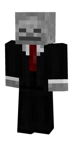 Black skin: body, front render