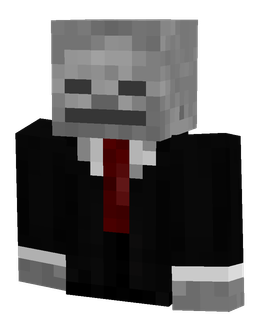 Black skin: bust render