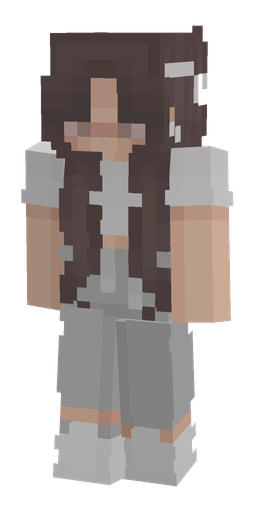 Gray skin: body, front render