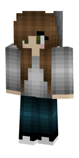 Black skin: body, front render
