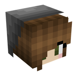 Black skin: head render