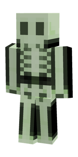 Black skin: body, front render