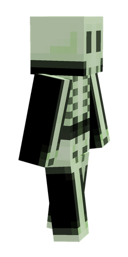 Black skin: body, right side render