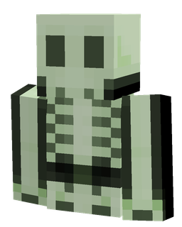 Black skin: bust render