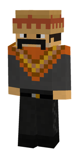 Black skin: body, front render