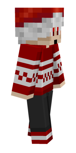 Black skin: body, right side render