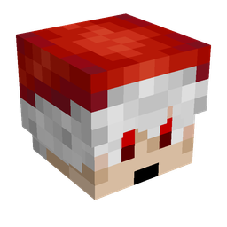 Black skin: head render