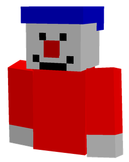 Blue skin: bust render