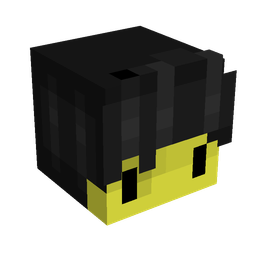 Black skin: head render