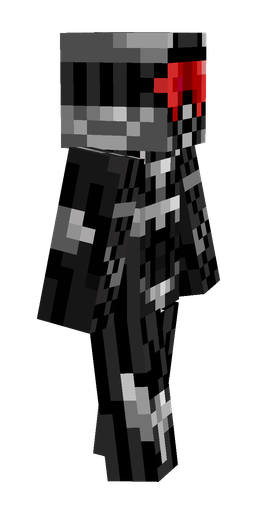 Black skin: body, right side render