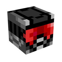 Black skin: head render