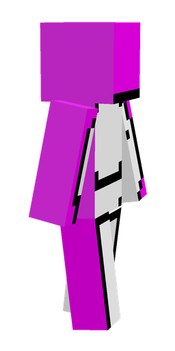 Pink skin: body, right side render