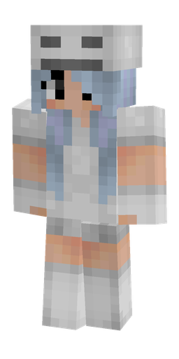 Blue skin: body, front render