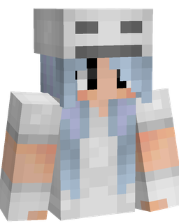 Blue skin: bust render