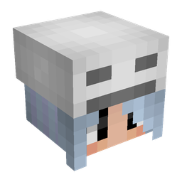 Blue skin: head render
