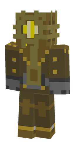 Brown skin: body, front render