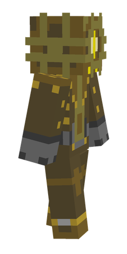 Brown skin: body, right side render