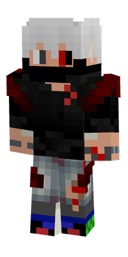 Black skin: body, front render